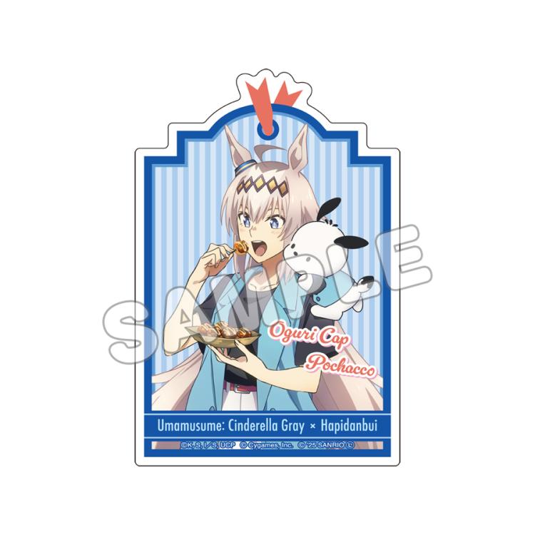 ウマ娘 オグリキャップ ハピチャンクジ 缶バッジ アクリルスタンド