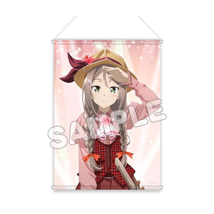 結城友奈は勇者である　タペストリー３種　ポスター グッズ-タペストリー】結城友奈は勇者である ほぼ等身大