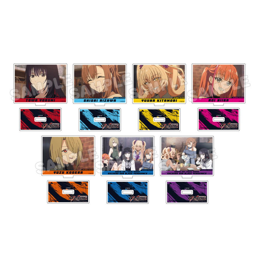 トレーディング場面写アクリルスタンド/B（全7種）単品／魔法少女