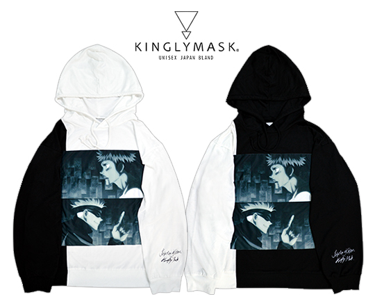 KINGLYMASKコラボ　切替パーカー（全2種）