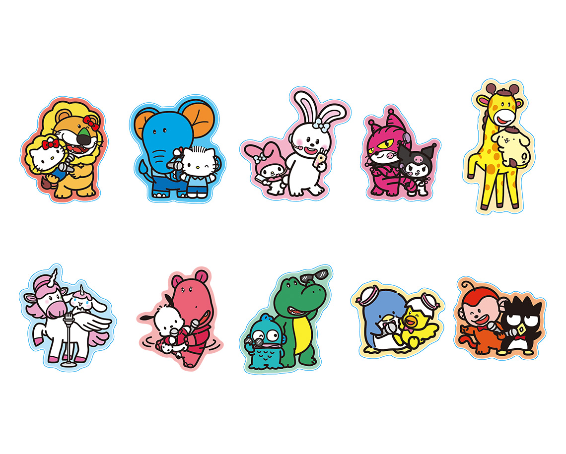 アクリルヘアゴム(全10種)