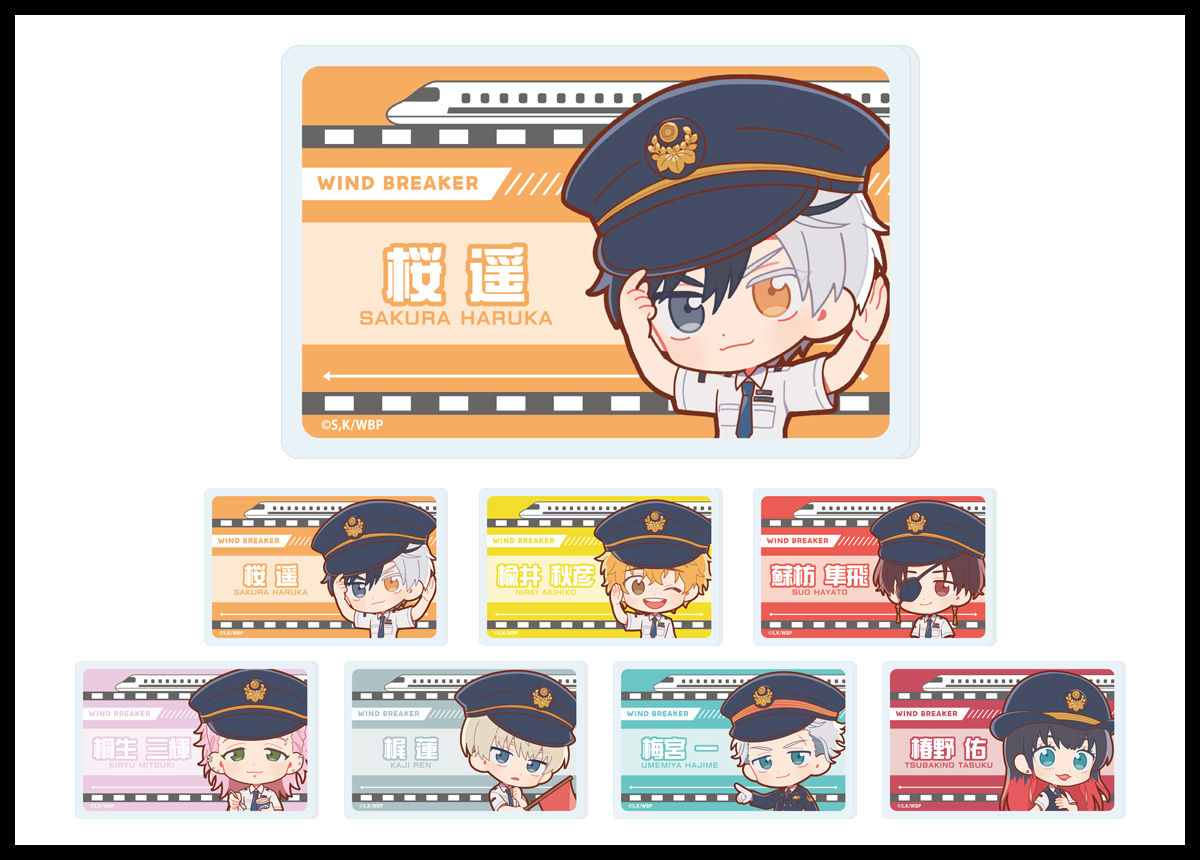トレーディングアクリルバッジ